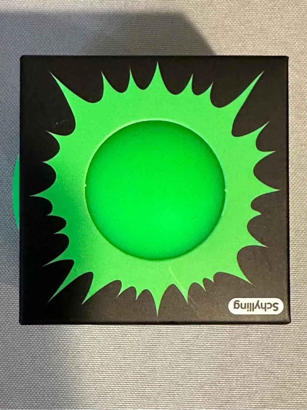 NeeDoh The Groovy Glowing Glob - Green Glow in the dark NWT